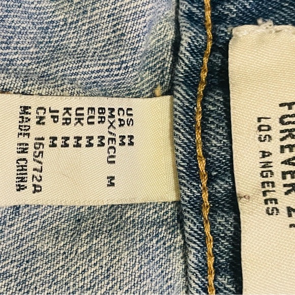 Forever 21 Denim Button-Front Mini Skirt - Picture 7 of 7